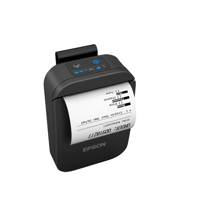 Epson TM-P20II Mobile Thermal Receipt Printer, Bluetooth or Wi-Fi, IP54 atomoffice