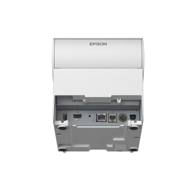 Epson TM-T88VII Thermal Receipt Printer, 500 mm/s, USB and Ethernet atomoffice