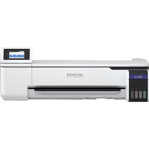 Epson SureColor SC-F500 24-inch Dye Sublimation Printer, Refillable Ink, Wi-Fi C11CJ17301B0 atomoffice
