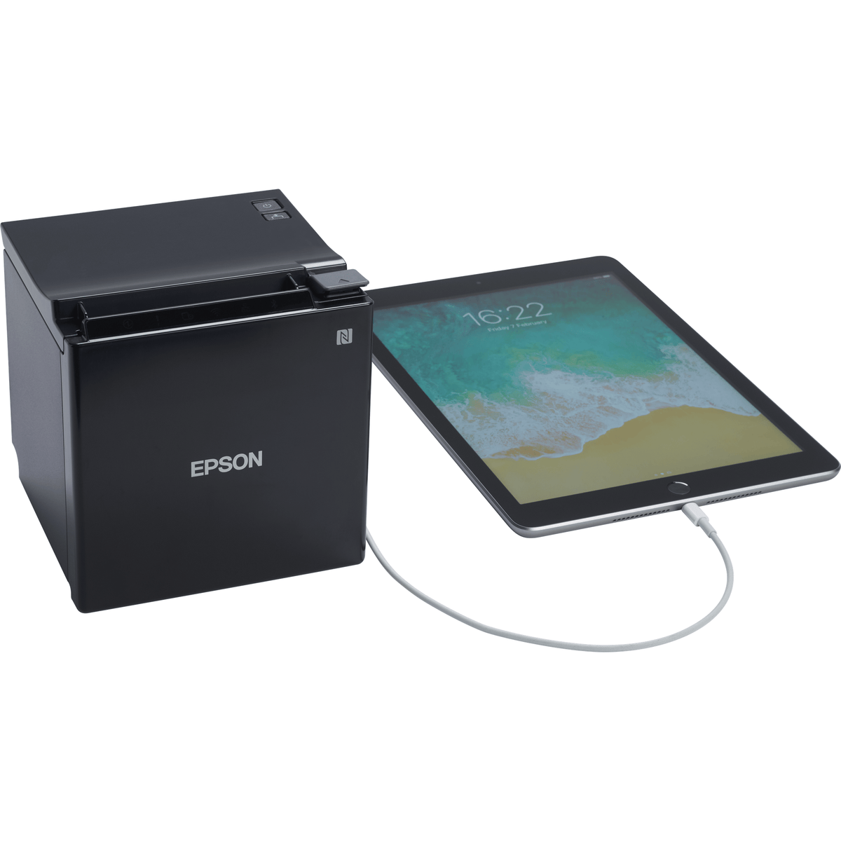 Epson TM-m30II-H Receipt Printer with USB Hub, 250 mm/s, Black or White atomoffice