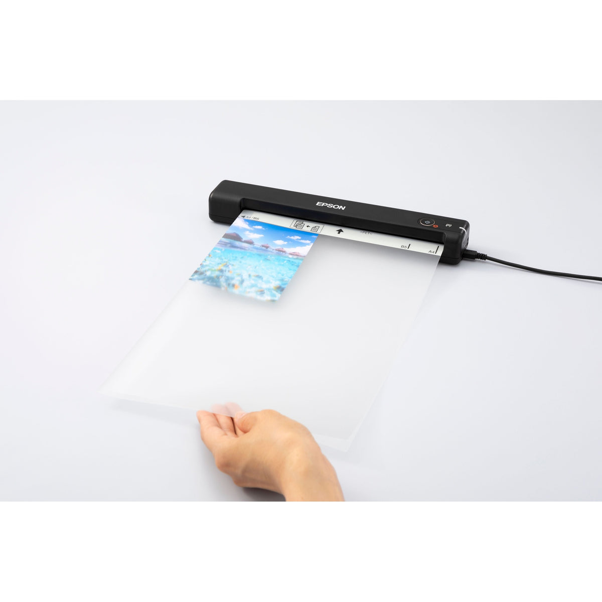 Epson WorkForce ES-50 Mobile A4 Scanner, USB, 600 dpi B11B252401 atomoffice
