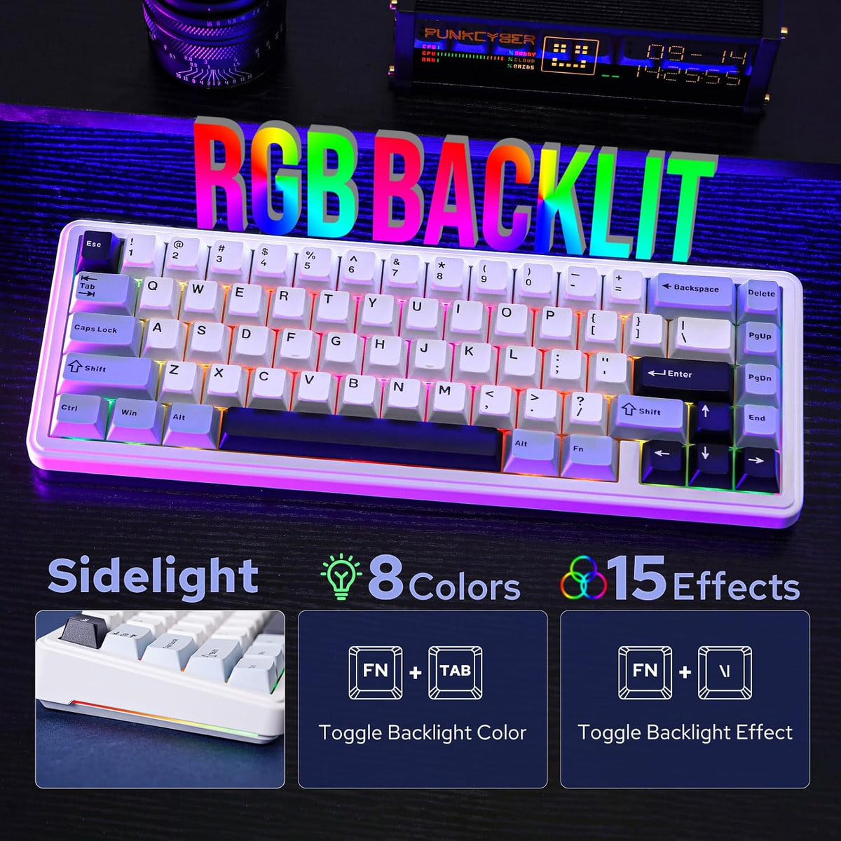 AULA F65 – Compact 65% Mechanical Keyboard — view 4
