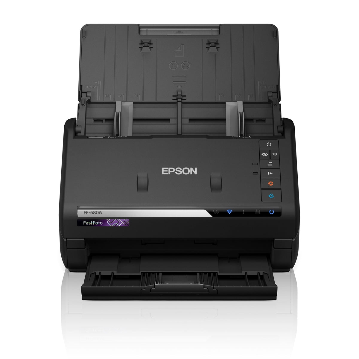 Epson FastFoto FF-680W Wi-Fi Photo Scanner, Duplex, 600 dpi B11B237401BE atomoffice