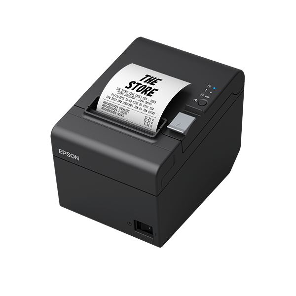 Epson TM-T20III Thermal Receipt Printer, 250 mm/s, Ethernet or USB + Serial atomoffice