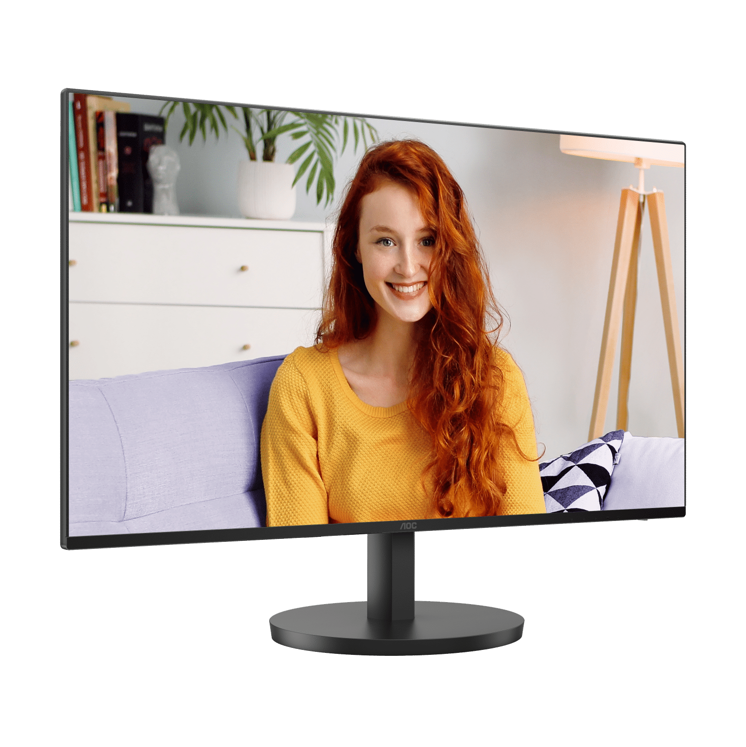 AOC 24" 24B3CA2 Flat FHD Monitor, IPS Panel 100Hz- HDMI, USB-C atomoffice