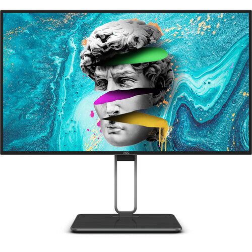 AOC 27" U27U2DP Flat 4K UHD Monitor, IPS Panel 60Hz- DP, HDMI, USB-C atomoffice