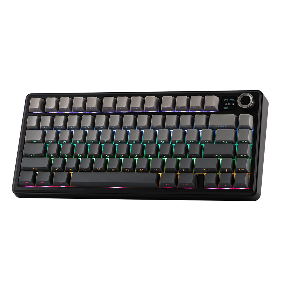 AULA F75 MAX Mechanical Gaming Keyboard RGB 80 Keys Tri-Mode Wireless,Bluetooth,Wired Linear Switch atomoffice
