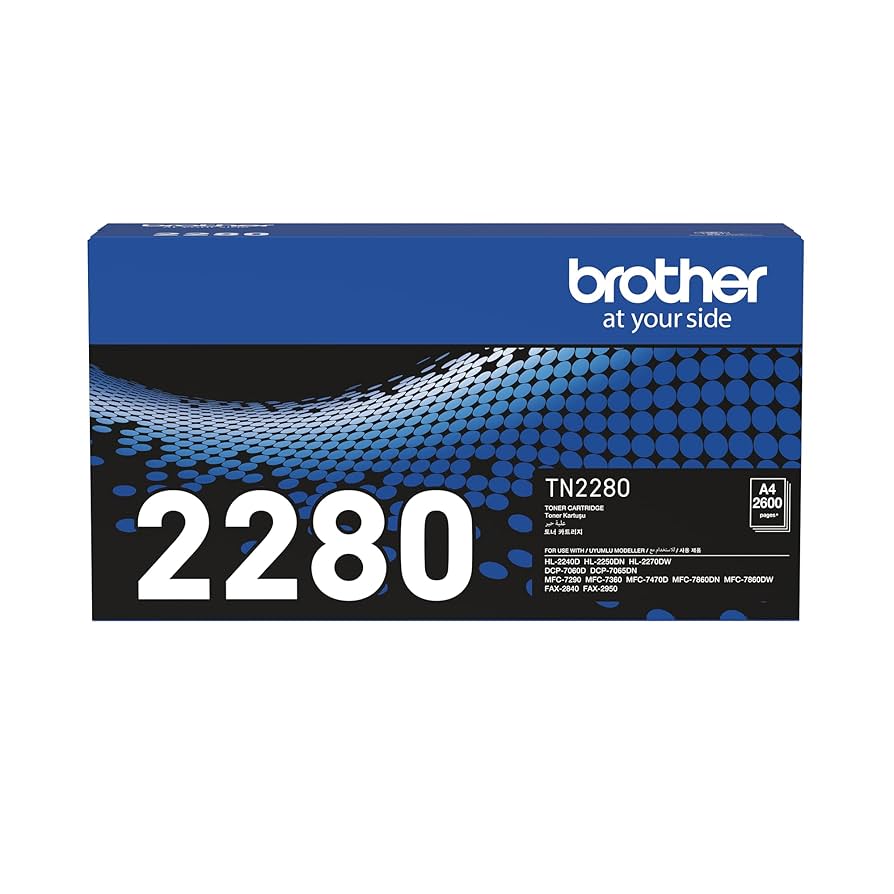 Brother TN2280 High Capacity Original Toner Cartridge atomoffice