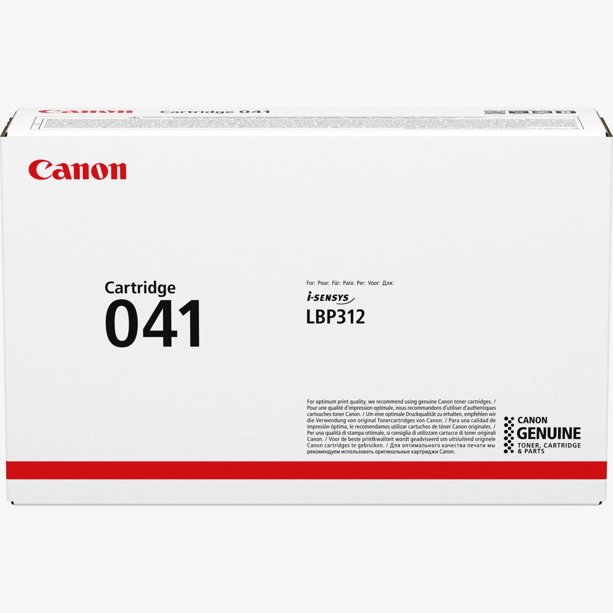 Canon 041 Original Toner Cartridge for Canon i-SENSYS LBP312x, MF520 Series Printers atomoffice