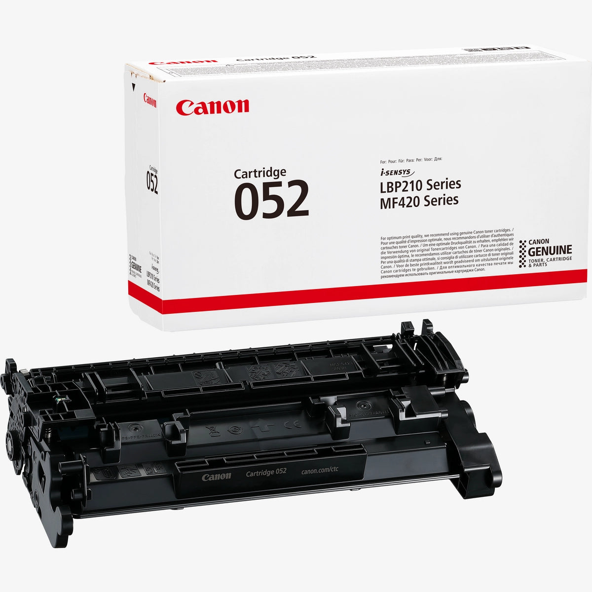 Canon 052 Original Toner Cartridge for Canon i-SENSYS LBP212dw, LBP214dw, LBP215x, MF421dw, MF426dw, MF428x, MF429x Printers atomoffice