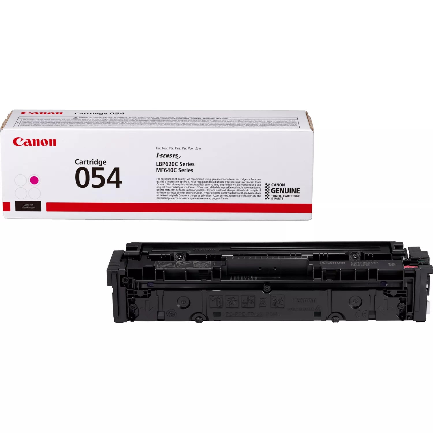 Canon 054 Original Toner Cartridge for Canon i-SENSYS MF645Cx, MF643Cdw, MF641Cw, LBP623Cdw, LBP621Cw Printers atomoffice