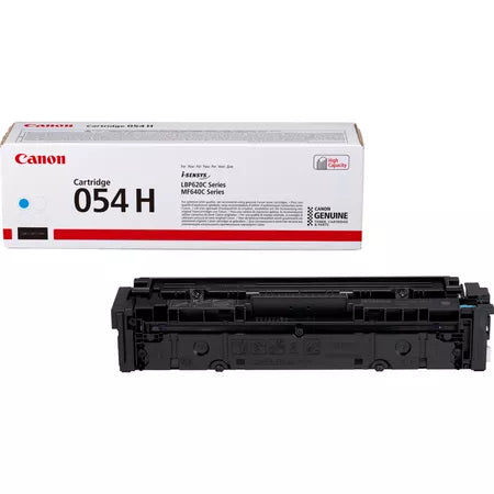 Canon 054H Original Toner Cartridge for Canon i-SENSYS MF645Cx, MF643Cdw, MF641Cw, LBP623Cdw, LBP621Cw Printers atomoffice