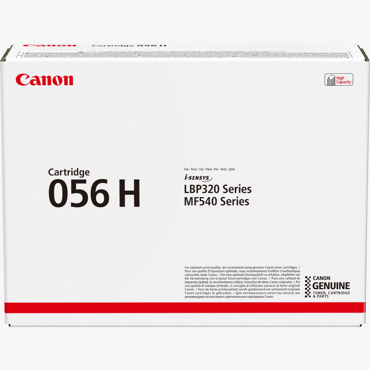Canon 056H Original Toner Cartridge for Canon i-SENSYS LBP325x, MF542x, MF543x, MF553dw, MF552dw Printer atomoffice
