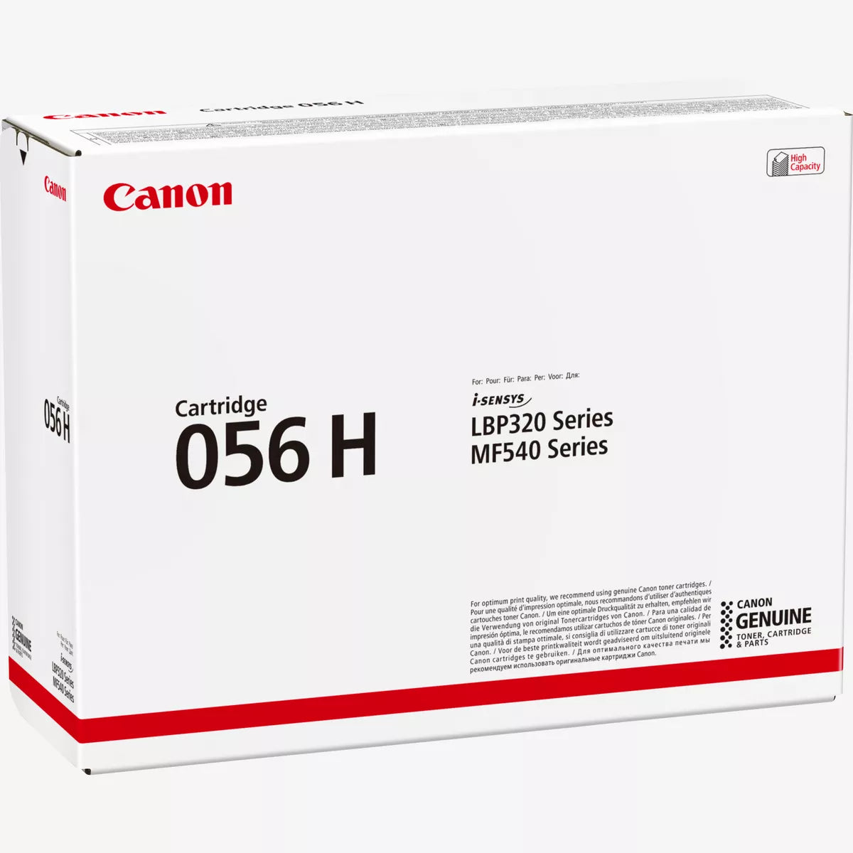 Canon 056H Original Toner Cartridge for Canon i-SENSYS LBP325x, MF542x, MF543x, MF553dw, MF552dw Printer atomoffice