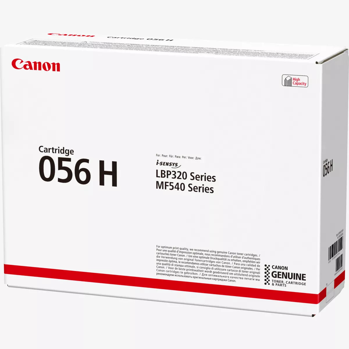 Canon 056H Original Toner Cartridge for Canon i-SENSYS LBP325x, MF542x, MF543x, MF553dw, MF552dw Printer atomoffice