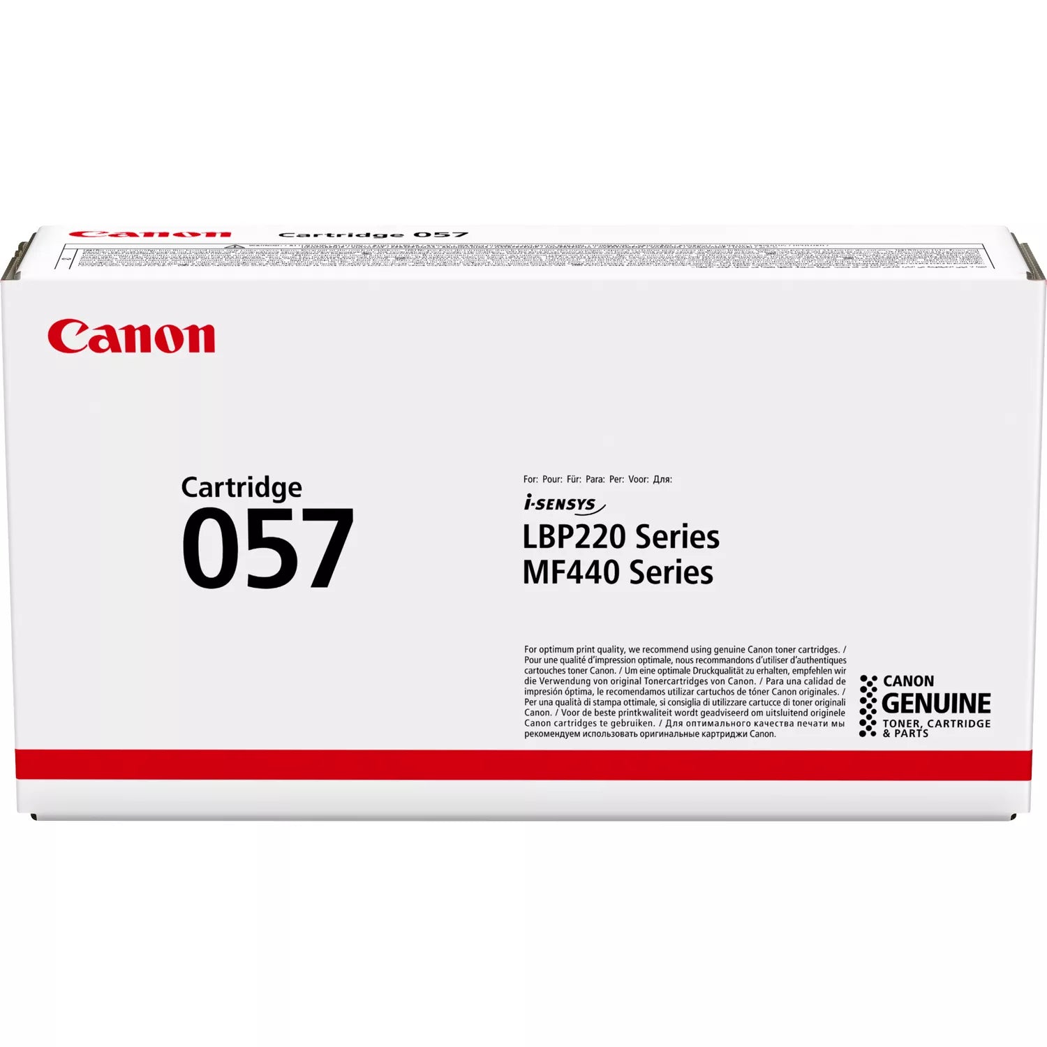 Canon 057 Original Toner Cartridge for Canon i-SENSYS LBP223dw, LBP226dw, MF443dw, MF445dw, LBP233dw, MF453dw, MF455dw, LBP236dw atomoffice