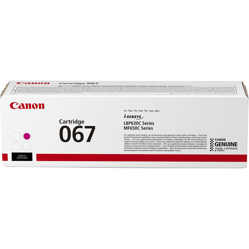 Canon 067 Original Toner Cartridge for i-SENSYS LBP631Cw, LBP633Cdw, MF651Cw, MF655Cdw, MF657Cdw, MF651Cw, MF655Cw, MF657Cw atomoffice