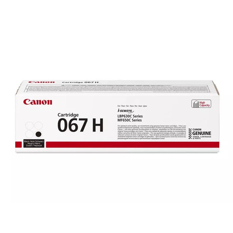 Canon 067H Original Toner Cartridge for i-SENSYS LBP631Cw, LBP633Cdw, MF651Cw, MF655Cdw, MF657Cdw, MF651Cw, MF655Cw, MF657Cw atomoffice