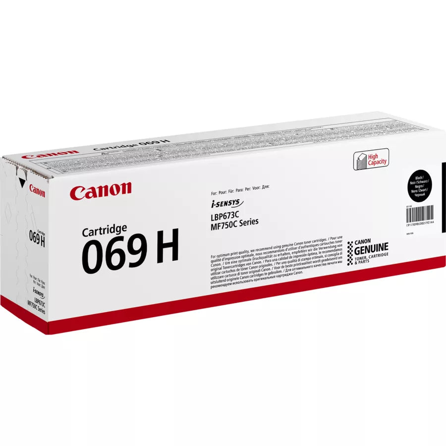 Canon 069H Original Toner Cartridge for i-SENSYS MF752Cdw, MF754Cdw, LBP673Cdw atomoffice