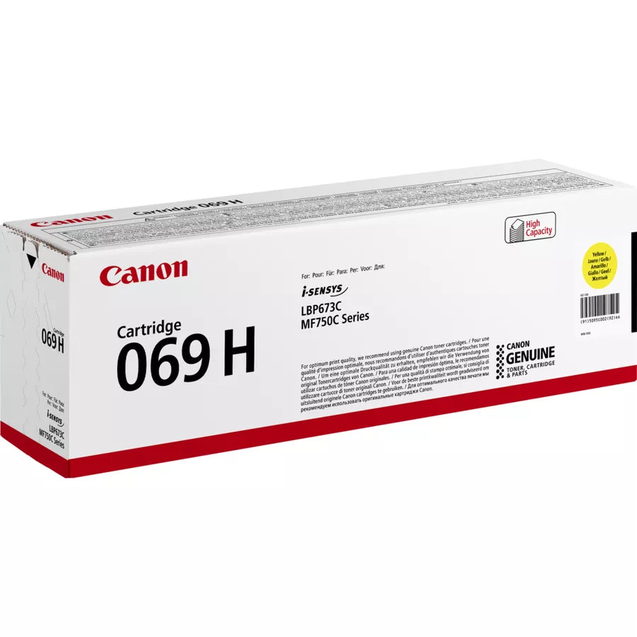 Canon 069H Original Toner Cartridge for i-SENSYS MF752Cdw, MF754Cdw, LBP673Cdw atomoffice
