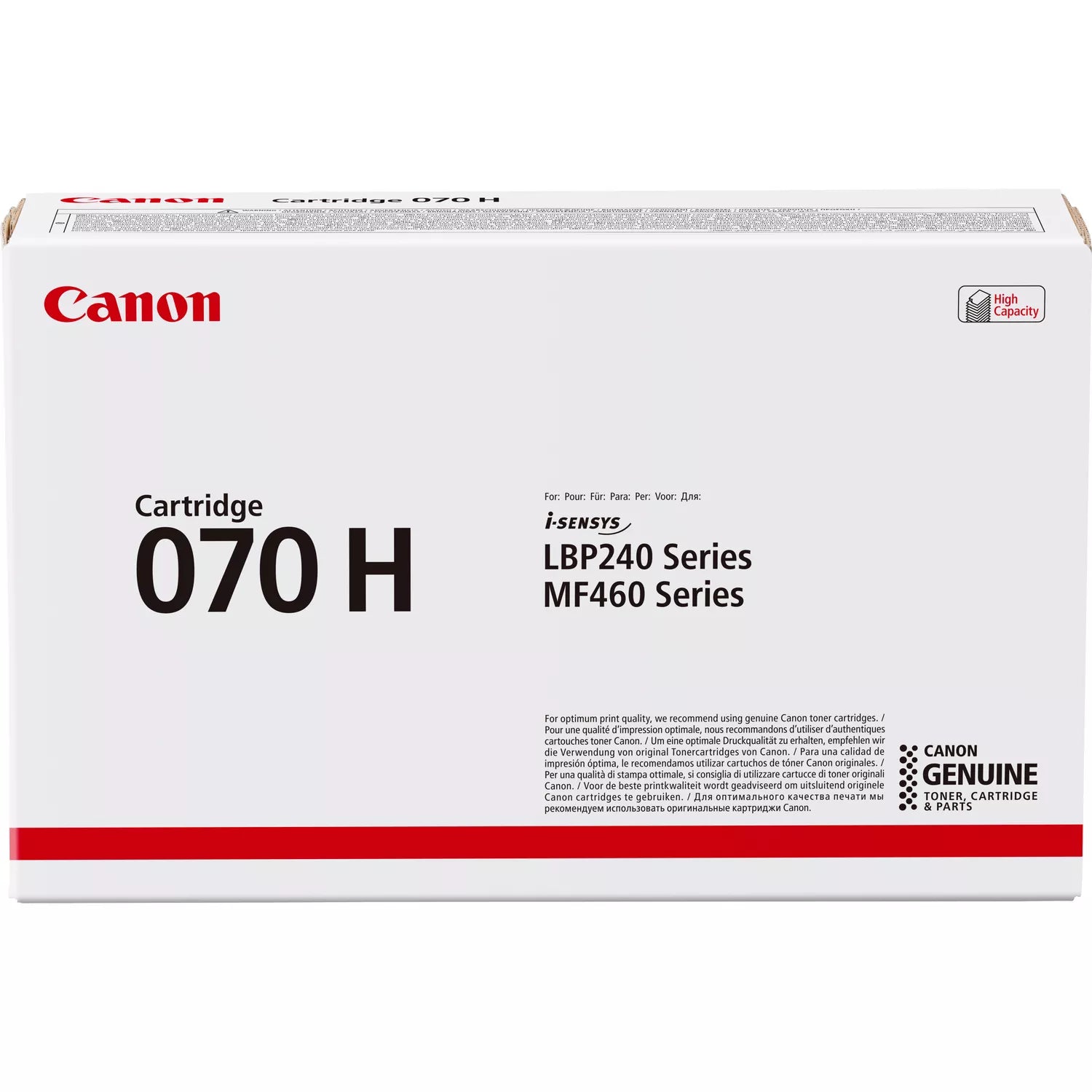 Canon 070H Original Toner Cartridge for Canon i-SENSYS LBP243dw, LBP246dw, MF461dw, MF465dw, MF463dw atomoffice