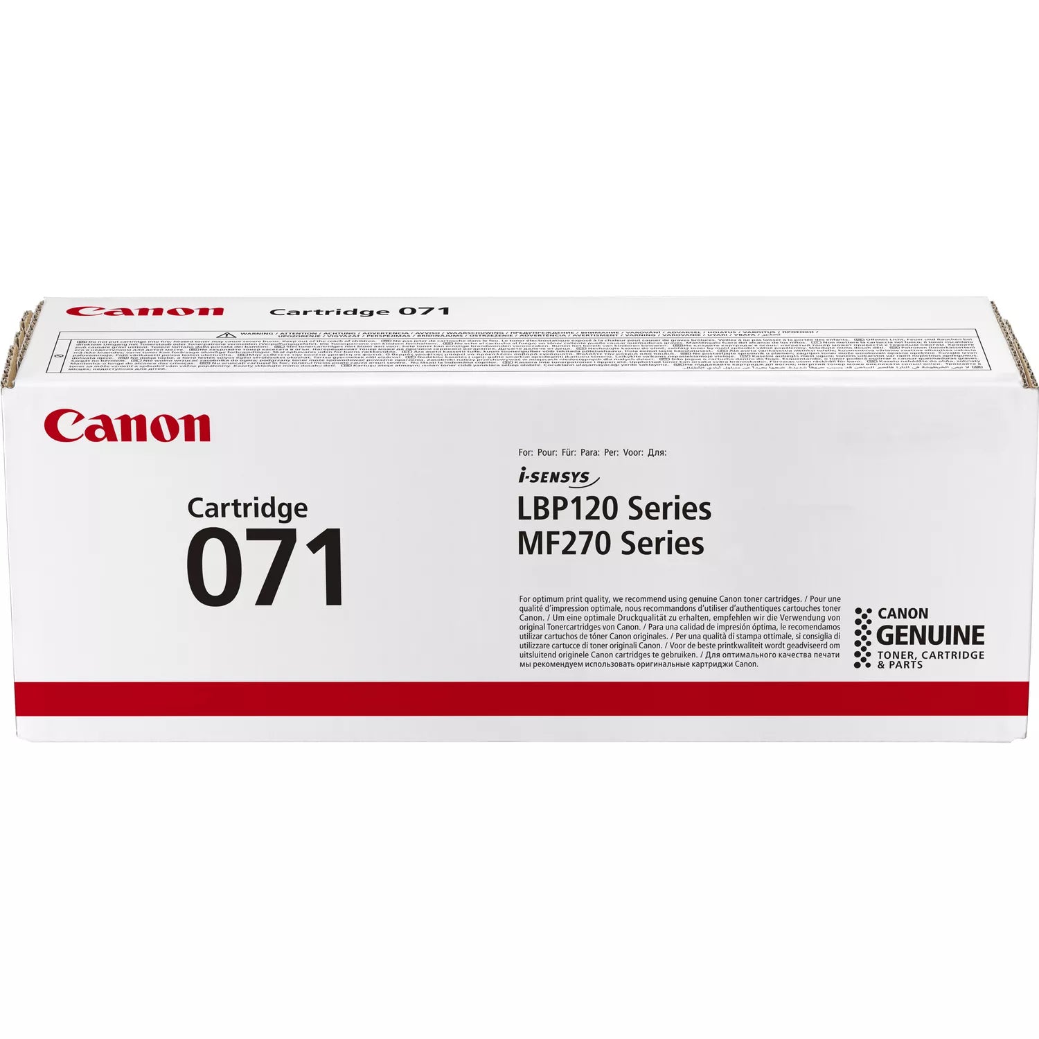 Canon 071 Original Toner Cartridge for Canon i-SENSYS LBP122dw, MF272dw, MF275dw atomoffice