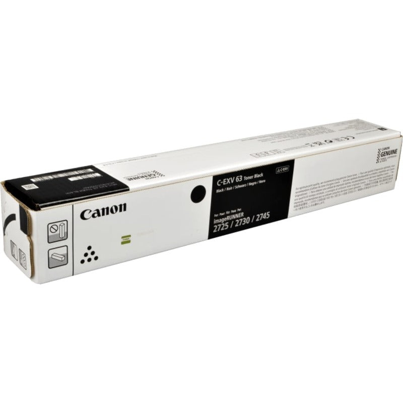 Canon C-EXV 63 Original Toner Cartridge for Canon IR 2725, 2730, 2745 Printers atomoffice
