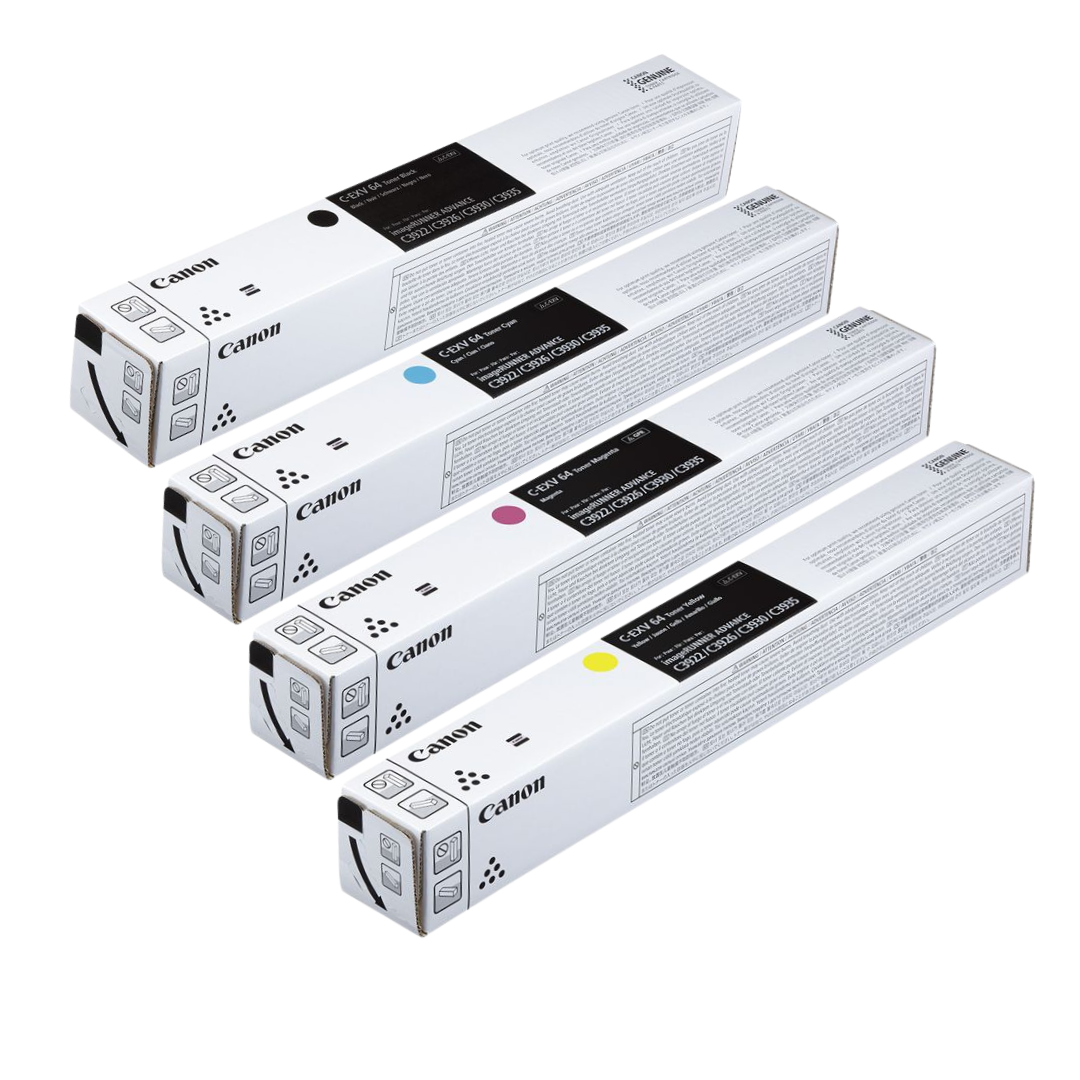 Canon C-EXV 64 Original Toner Cartridge for Canon imageRUNNER ADVANCE DX C3922i, C3926i, C3930i, C3935i Printers atomoffice
