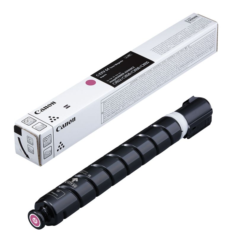 Canon C-EXV 64 Original Toner Cartridge for Canon imageRUNNER ADVANCE DX C3922i, C3926i, C3930i, C3935i Printers atomoffice