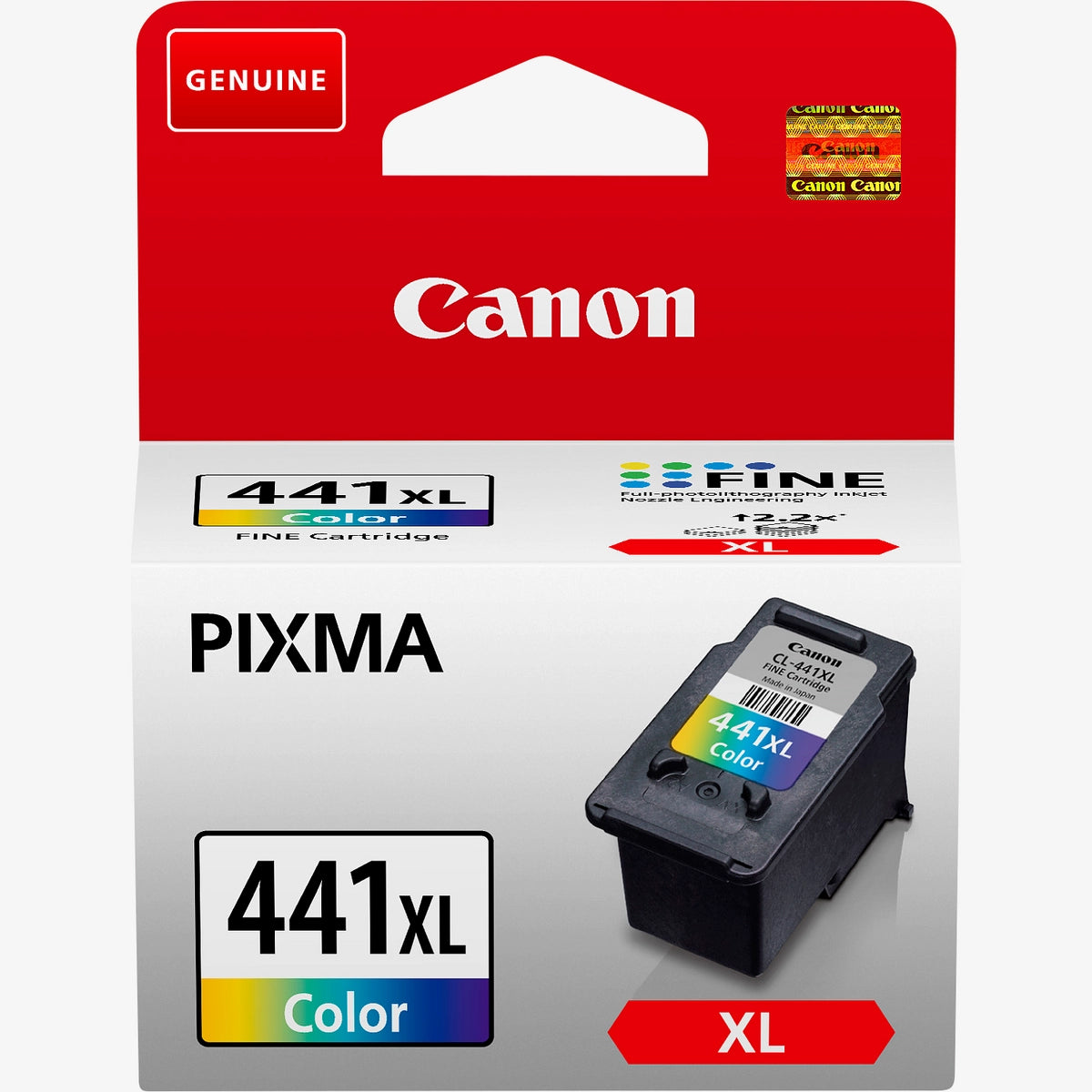 Canon CL-441XL Original Ink Cartridge for Canon PIXMA MG2140, MG2240, MG3140, MG3240, MG3540, MG4140, MG4240, MX374, MX394, MX434, MX454, MX474, MX514, MX524, MX534, MG3640, TS5140, MG3640S atomoffice