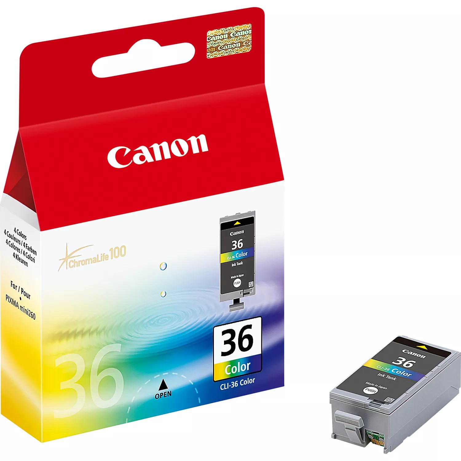 Canon CLI-36 Colour Original Ink Cartridge atomoffice