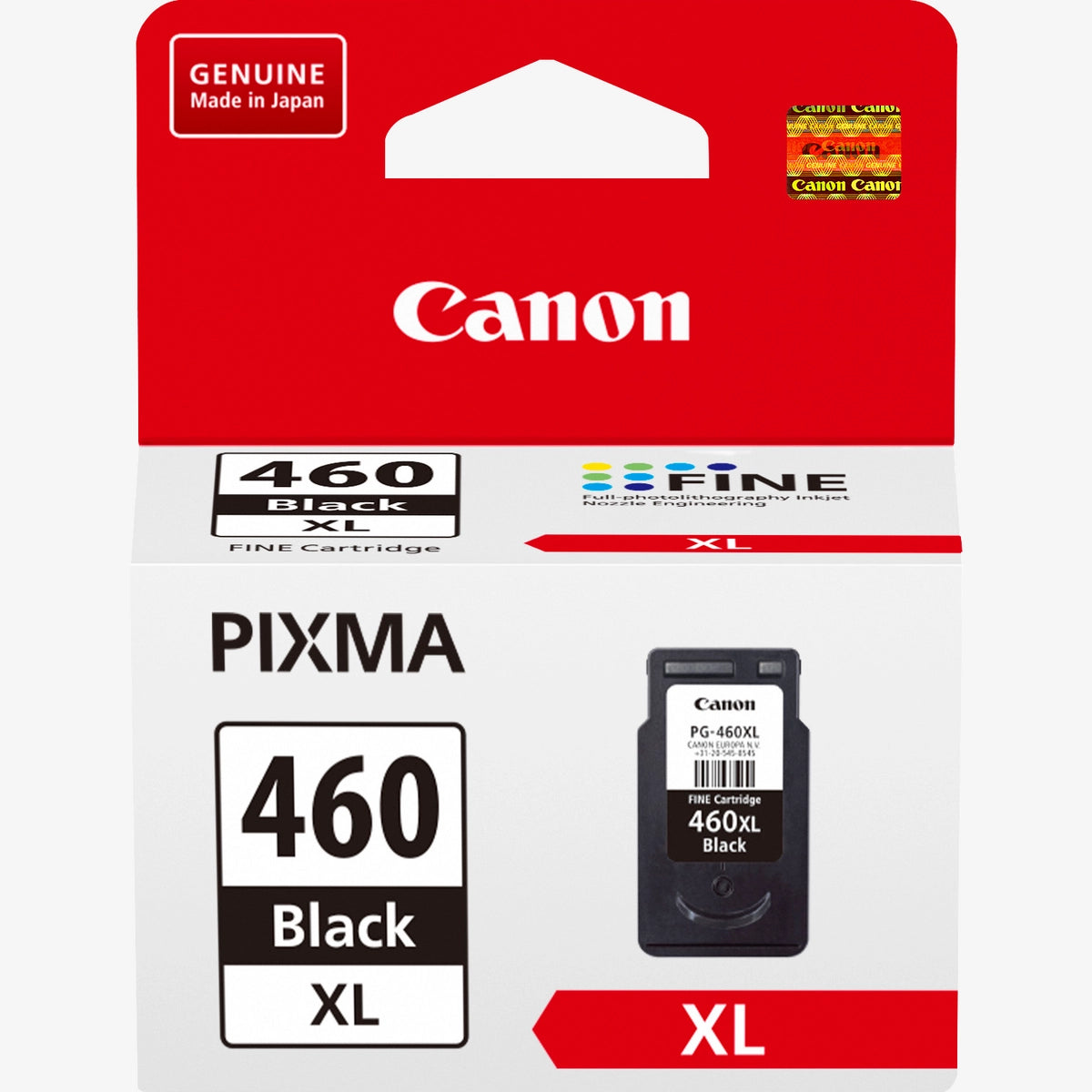 Canon PG-460XL Original Ink Cartridge for Canon TS5340, TS7440, TS7440a, TS5340a Printer atomoffice