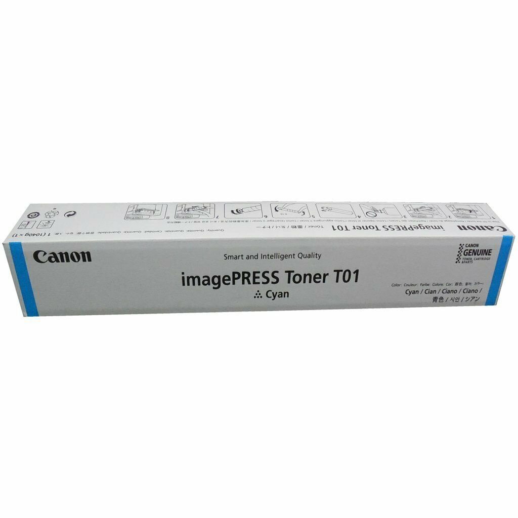 Canon T01 Original Toner Cartridge for ImagePRESS C60, C600, C600i, C65, C650, C700, C710, C750, C800, C810, C850, C910 atomoffice