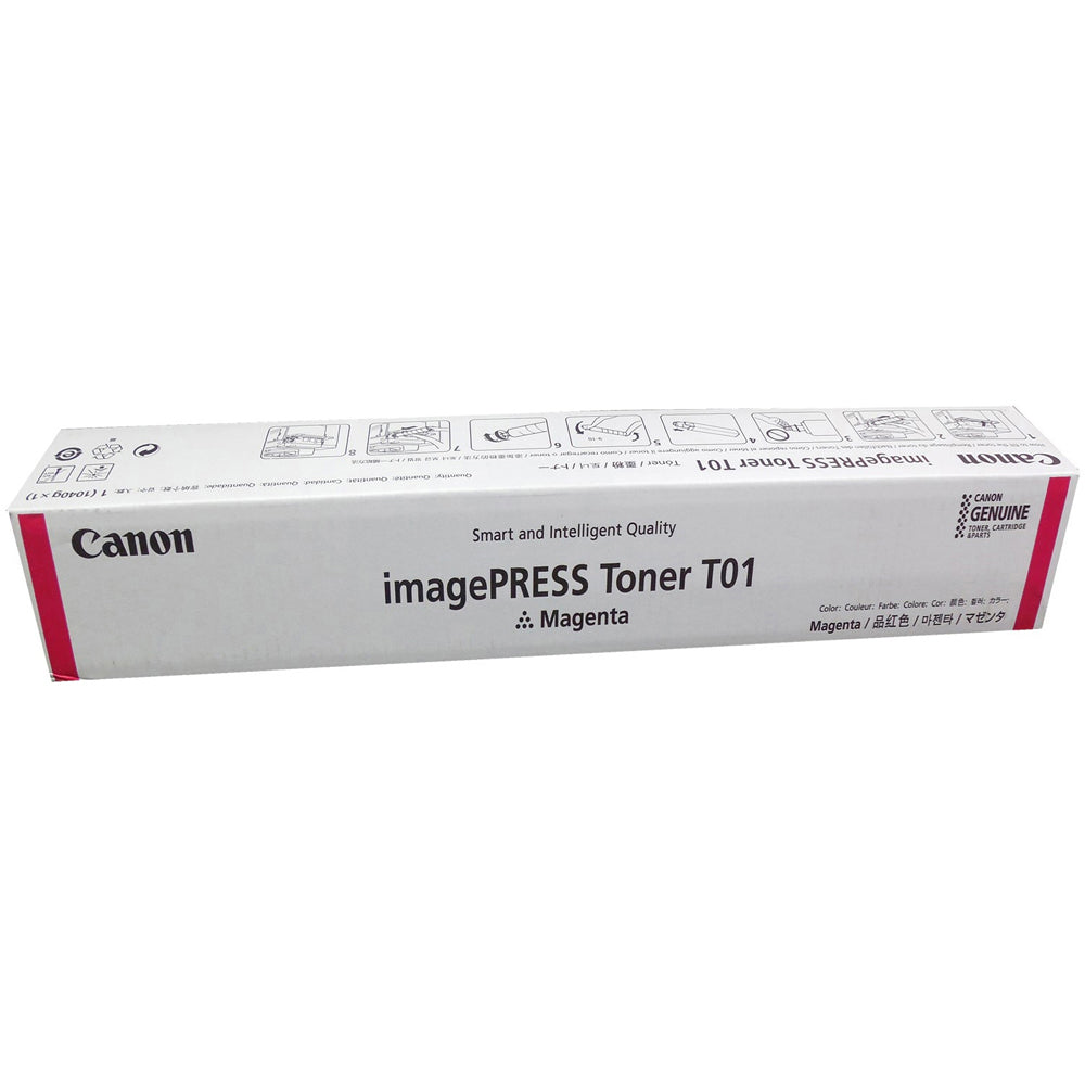 Canon T01 Original Toner Cartridge for ImagePRESS C60, C600, C600i, C65, C650, C700, C710, C750, C800, C810, C850, C910 atomoffice