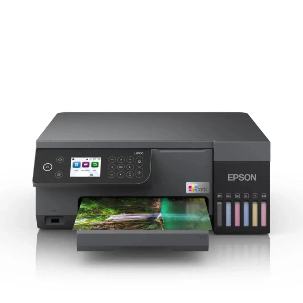 EPSON EcoTank L8100 3 in 1 Colour Ink Printer atomoffice