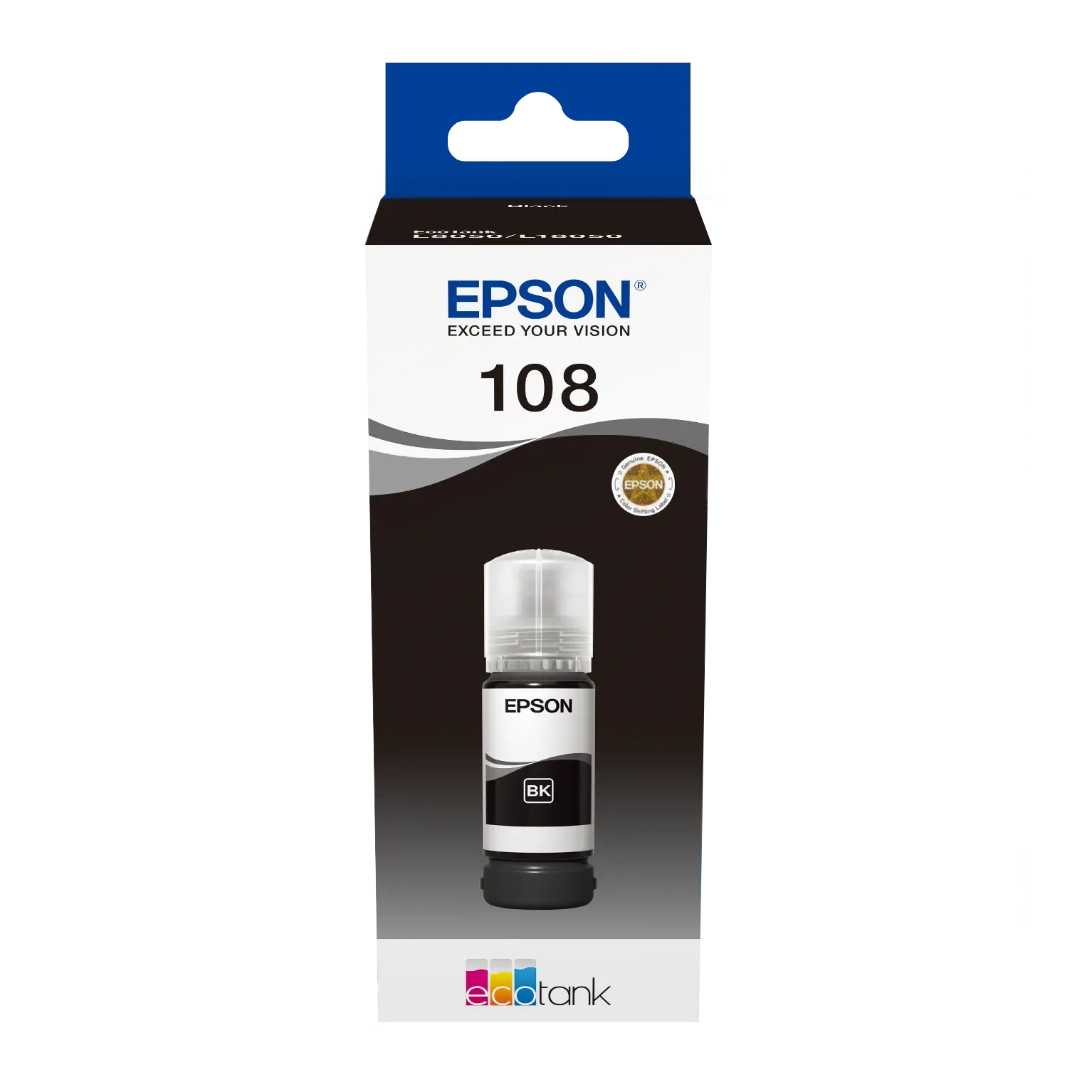 Epson Eco Tank 108 Original Ink Bottle for Epson L18050 L8050 Printers atomoffice