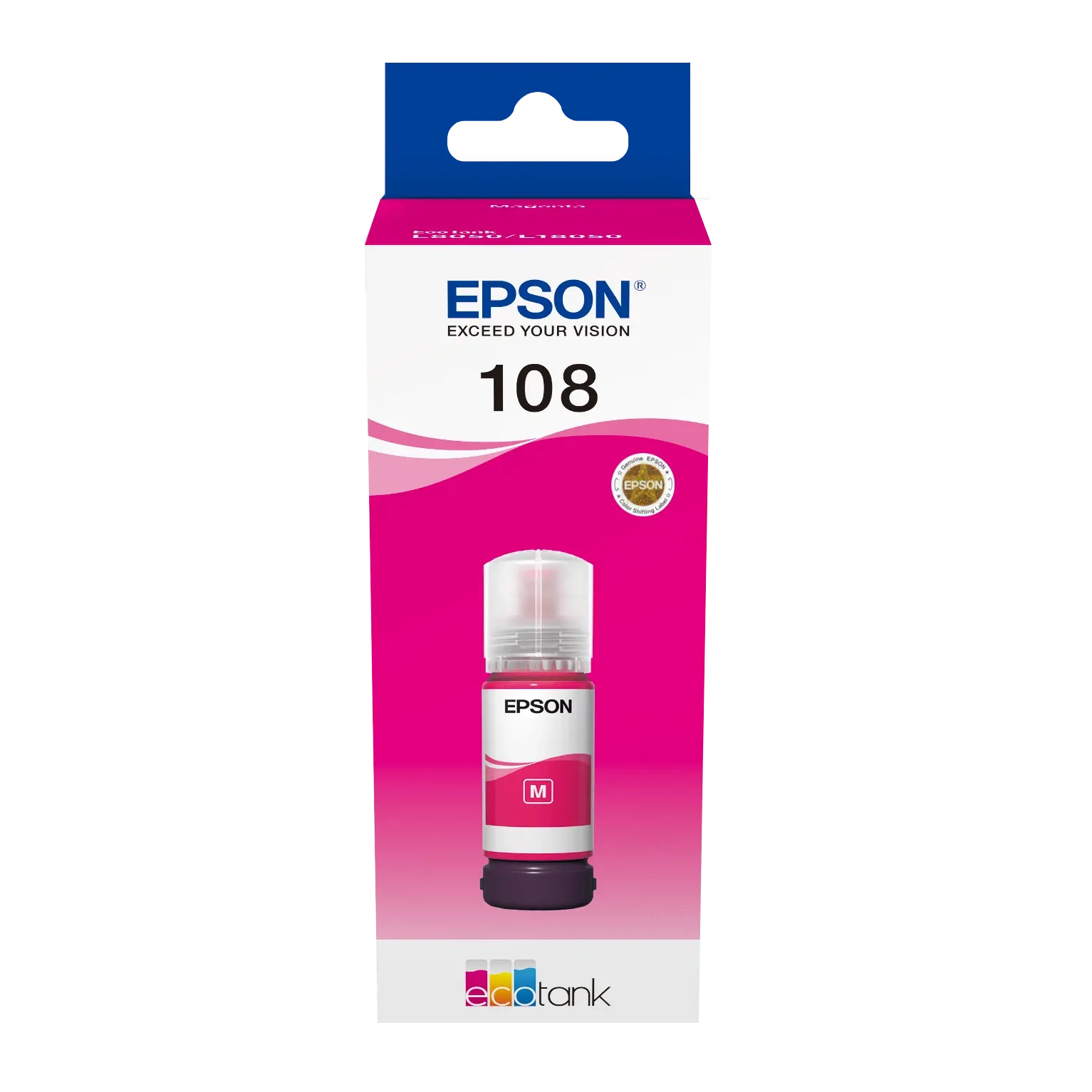 Epson Eco Tank 108 Original Ink Bottle for Epson L18050 L8050 Printers atomoffice