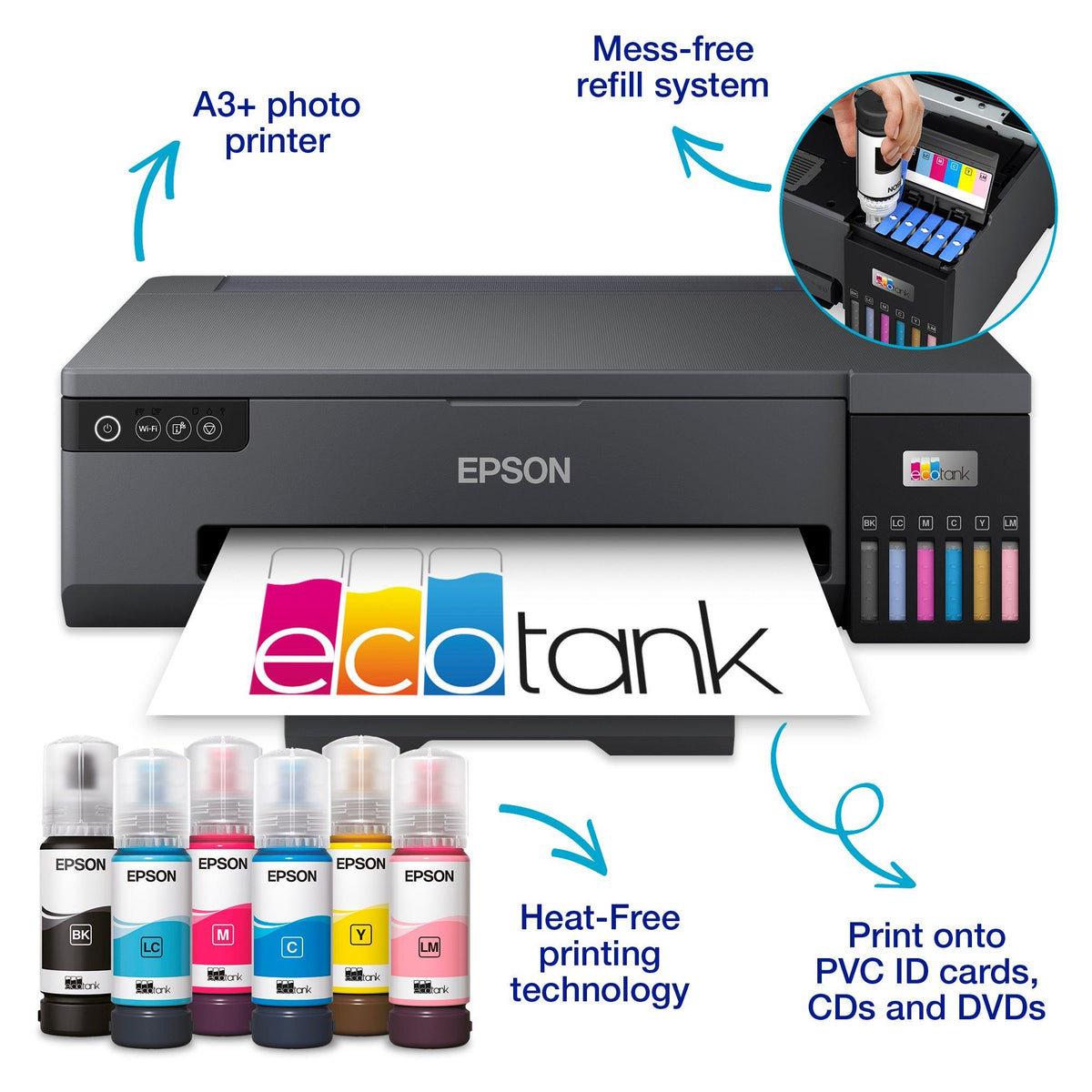 Epson EcoTank L18050 Printer, A3 atomoffice