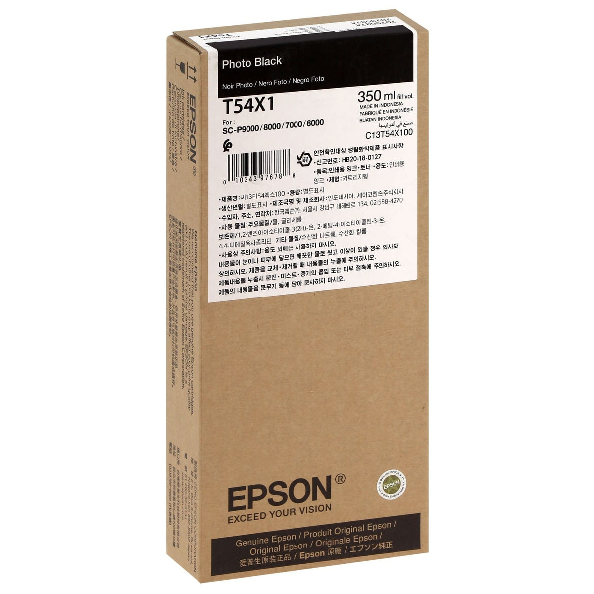 Epson T54X 350ml Original Ink Cartridge for Epson SureColor P6000, P7000, P8000, P9000 series atomoffice