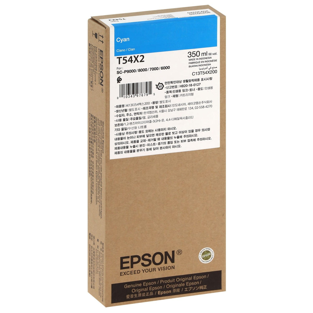 Epson T54X 350ml Original Ink Cartridge for Epson SureColor P6000, P7000, P8000, P9000 series atomoffice