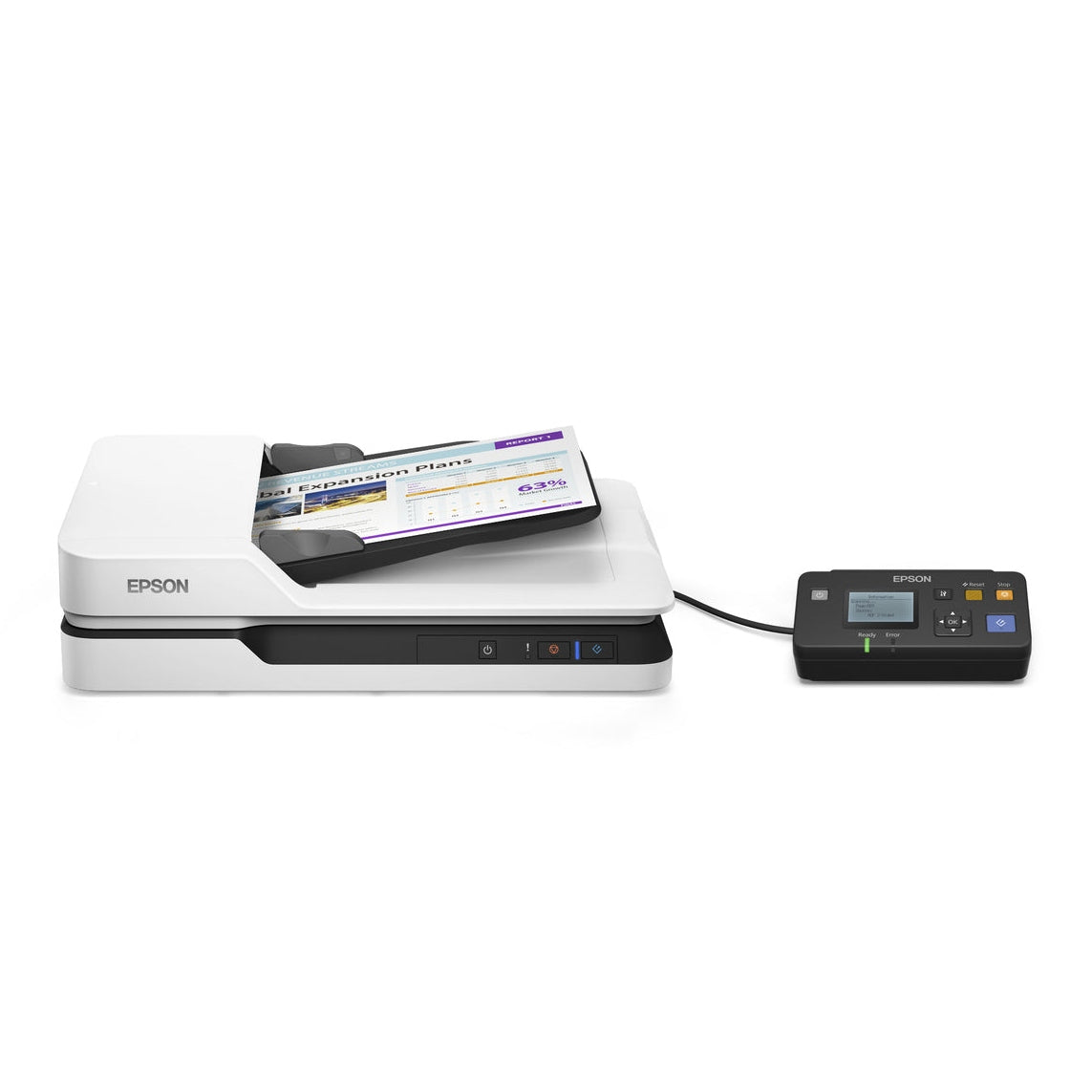 Epson WorkForce DS-1630 Flatbed & ADF Colour Document Scanner atomoffice