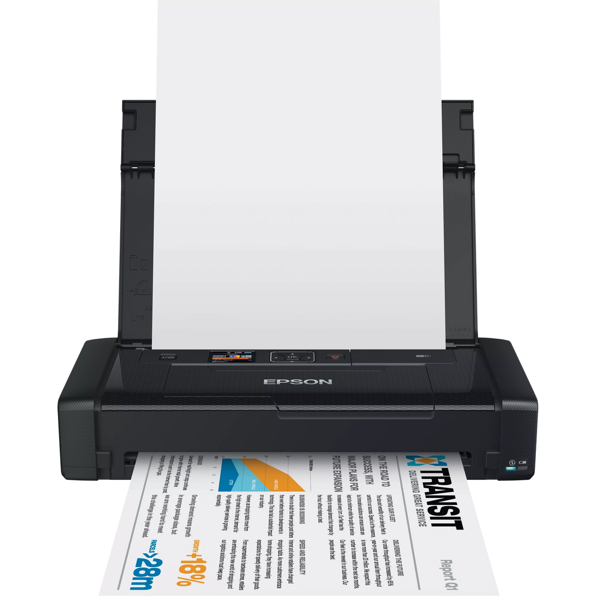 Epson WorkForce WF100W Portable wireless A4 Printer with Rechargeable battery atomoffice