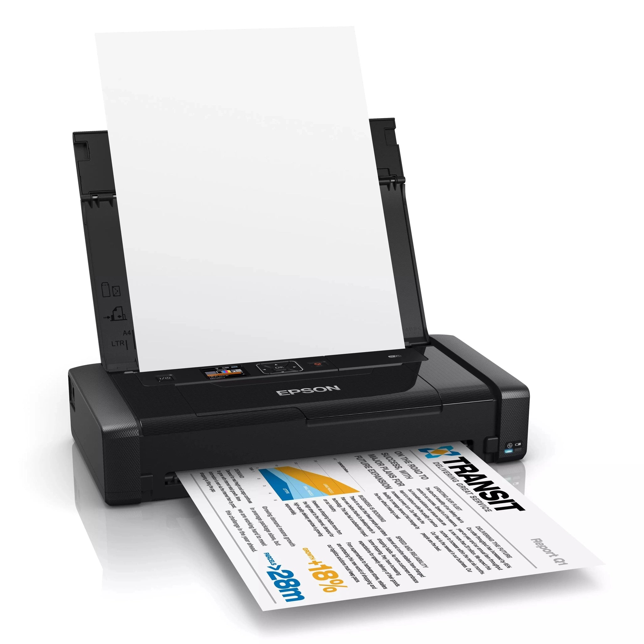 Epson WorkForce WF100W Portable wireless A4 Printer with Rechargeable battery atomoffice