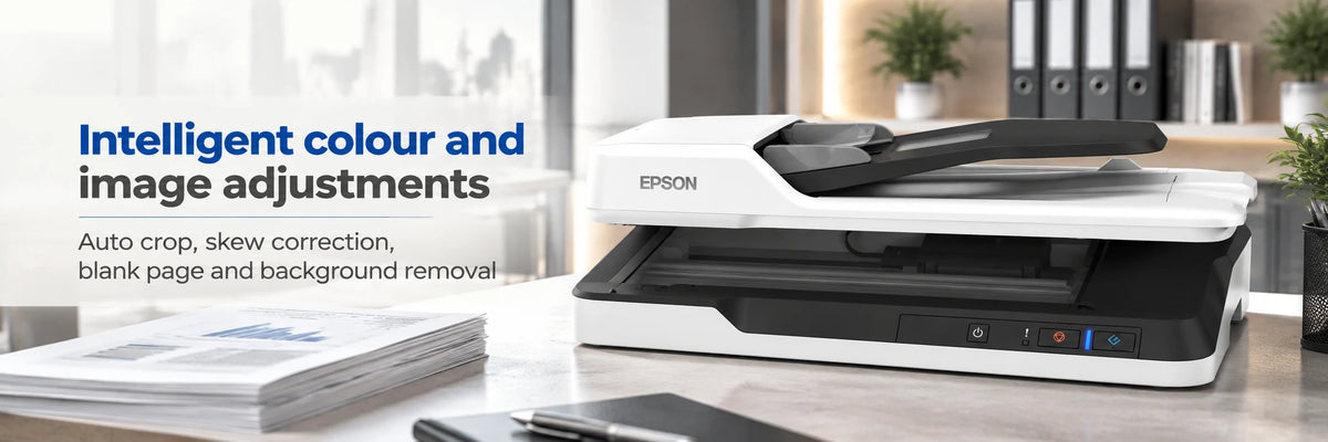 Epson WorkForce DS-1630 Flatbed and ADF Document Scanner — view 2