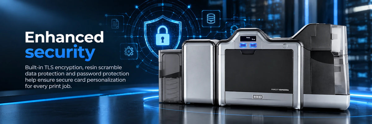 HID FARGO HDP5000e ID Card Printer & Encoder — view 2