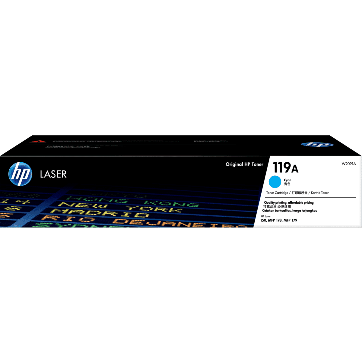 HP 119A Original Toner Cartridge for HP Color Laser 150a, 150nw, MFP 178nw, MFP 178nwg, MFP 179fnw, MFP 179fwg Printers atomoffice