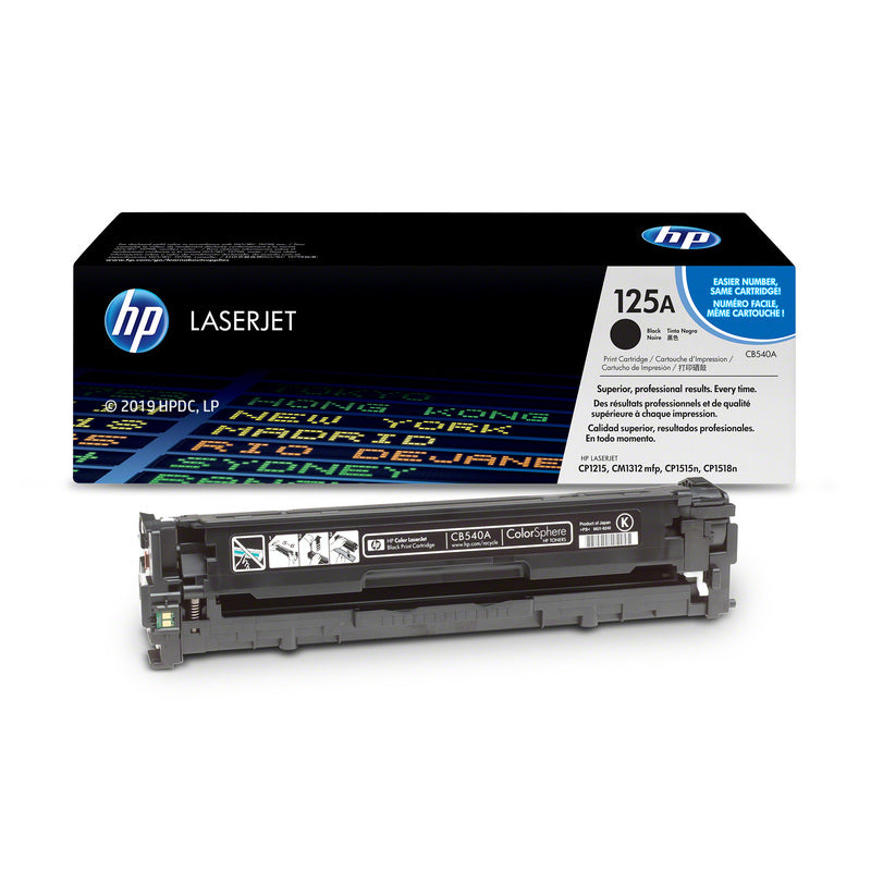 HP 125A Original Toner Cartridge for HP Color LaserJet CP1515n, CP1518ni, CP1215, MFP CM1312 Printers