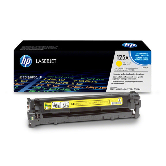 HP 125A Original Toner Cartridge for HP Color LaserJet CP1515n, CP1518ni, CP1215, MFP CM1312 Printers