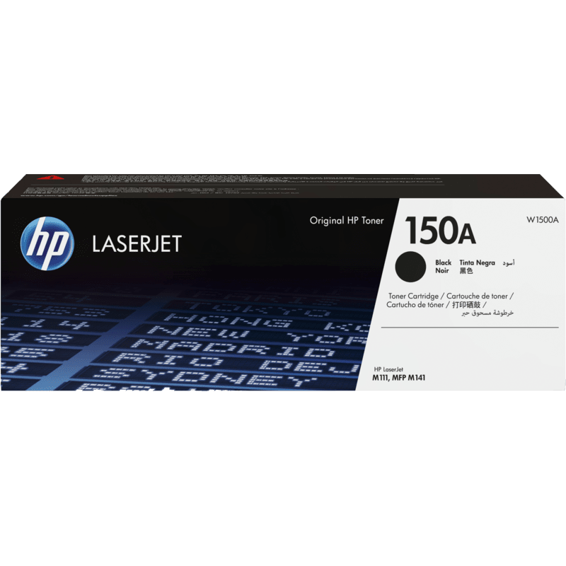 HP 150A Original Toner Cartridge for HP LaserJet MFP M139-M142, MFP M139e-M142e, M109-M112, M109e-M112e Printer series atomoffice