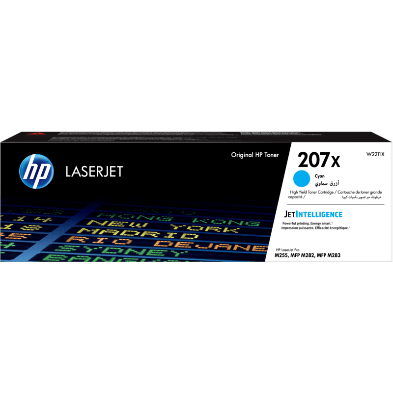 HP 207X Original Toner Cartridge for HP LaserJet Pro M255, M282, M283 atomoffice